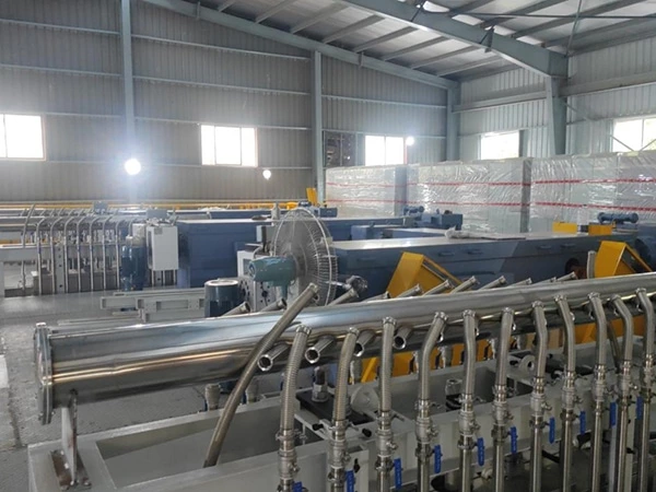 710公海线路检测最新SSMS生产线开始在客户车间安装